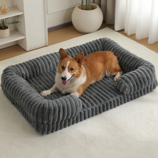 Orthopedic Memory Foam Dog Bed With Removable inner liner | Mashine washable Sleeping Bed
