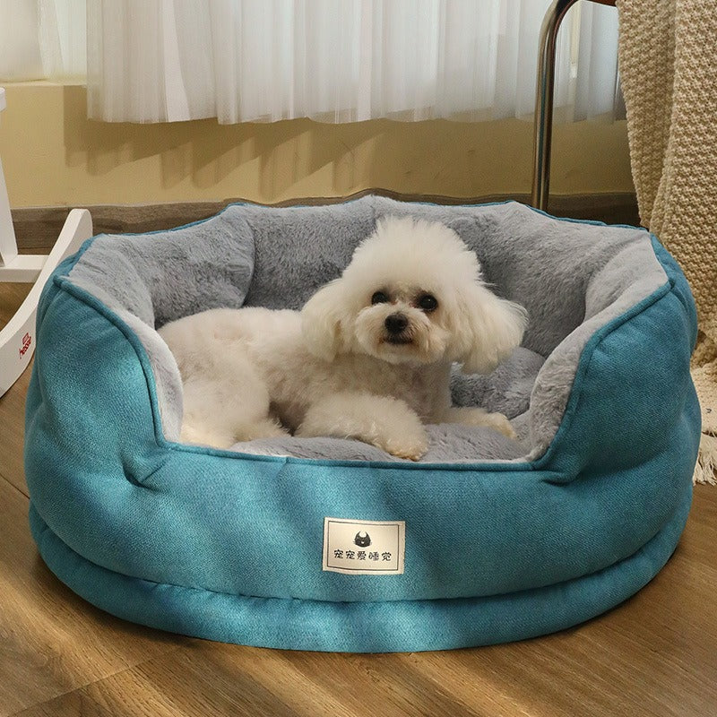 Doghouse Winter Warm Four Seasons Universal Small Dog Teddy Bichon Dog Bed Sofa Netflix Cat Nest Pet Supplies