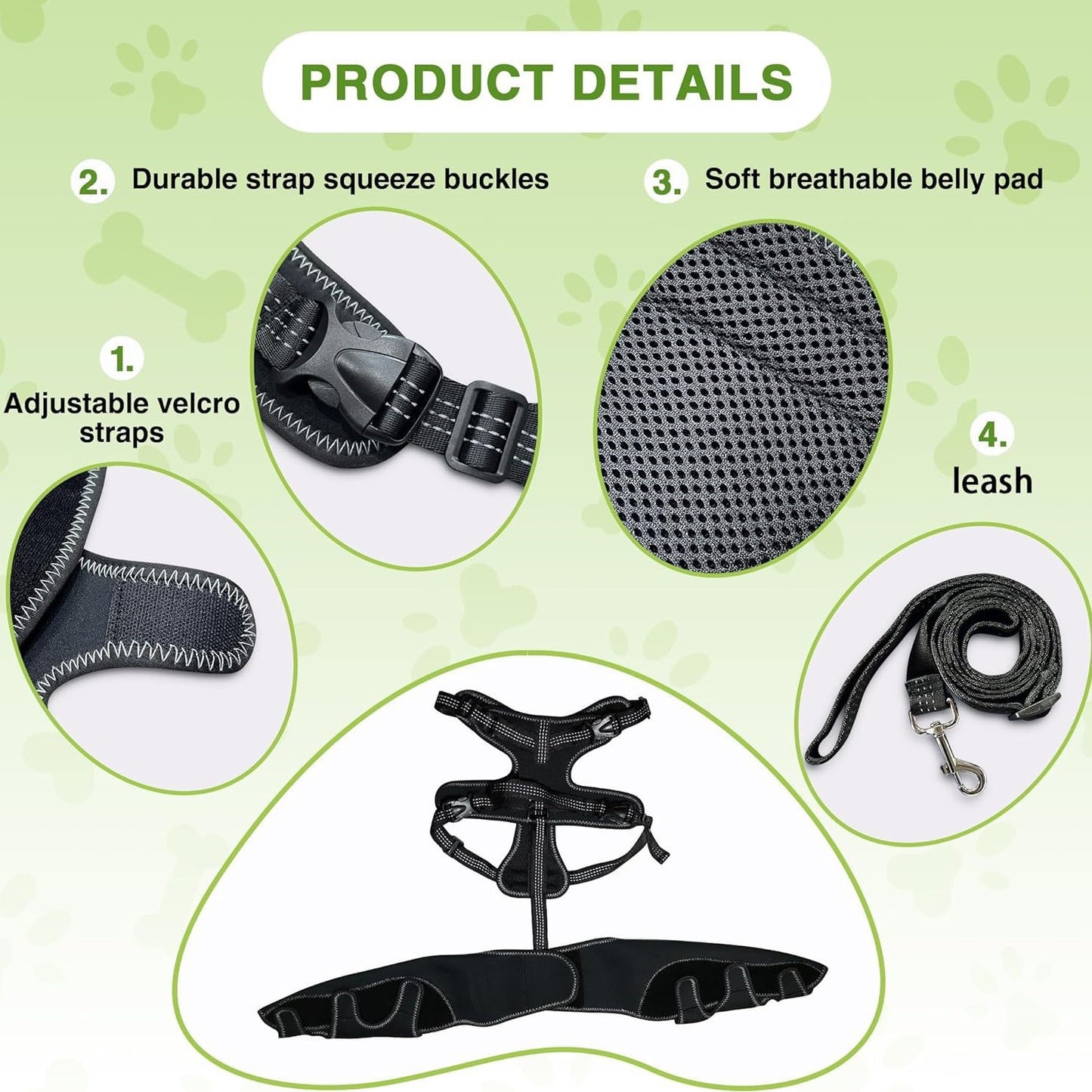 Pet Leg Support Dog Knee Brace Post-Surgery Rehabilitation Knee Support Joint Protection Bandage